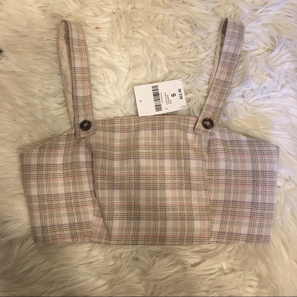 Plaid Crop Top!
